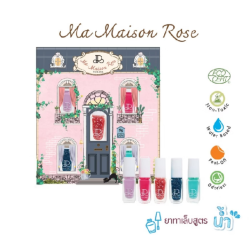 เซ็ตยาทาเล็บสูตรน้ำ PUNARA Ma Maison Rose