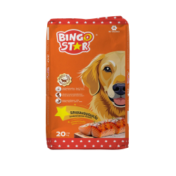 อาหารสุนัข 20 กิโลกรัม ยี่ห้อ Bingo Star