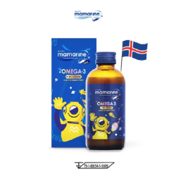 (แพ็ก 4 ขวด) Omega-3 Plus Lysine and Multivitamin Forte 120 มิลลิลิตร(สูตรสีน้ำเงิน)