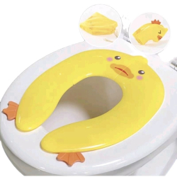 แผ่นรองชักโครกลายเป็ดสำหรับเด็ก