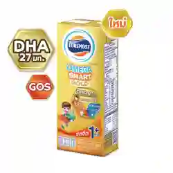 [ขายยกลังx2] โฟร์โมสต์ โอเมก้า สมาร์ท โกลด์ 1 พลัส รสจืด 180 มิลลิลิตร (24 กล่อง/ลัง)