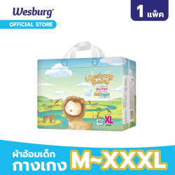ผ้าอ้อมเด็ก แบบกางเกง ยี่ห้อเวสเบิร์ค (Wesburg)
