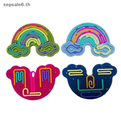 ชุดบอร์ดกิจกรรมประสาทสัมผัสพร้อมแถบซิลิโคน 12 แถบ