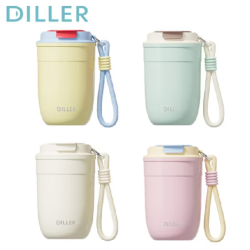 แก้วสแตนเลสพร้อมฝาปิด ขนาด 400 มิลลิลิตร